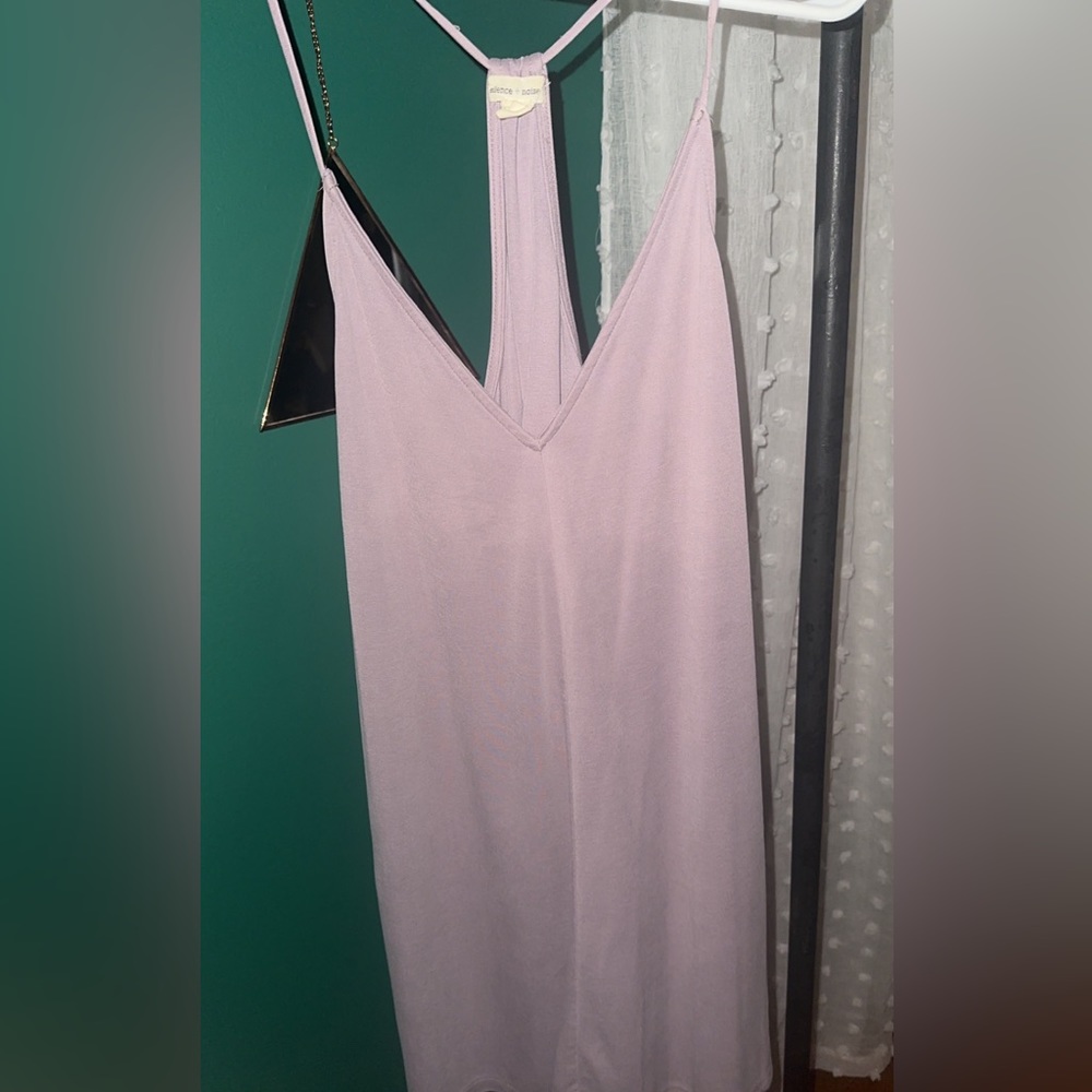 Purple Baggy TShirt Dress